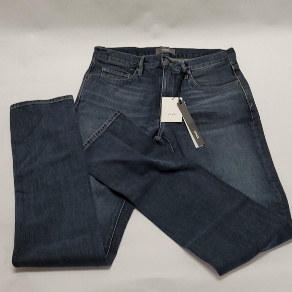 Vince VM 212 Dark Wash Slim Jeans - Picture 1 of 7